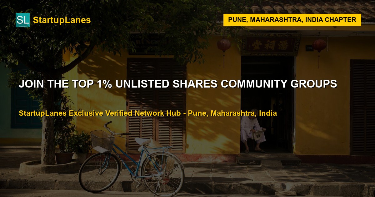 Unlisted Shares WhatsApp Groups in Pune