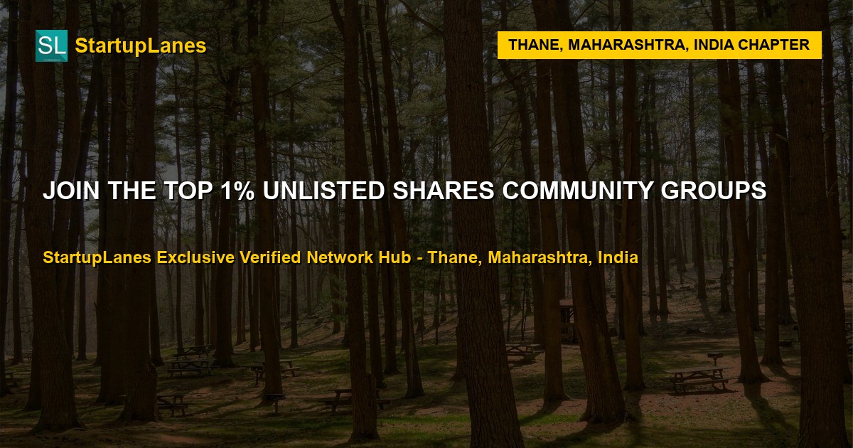 Unlisted Shares WhatsApp Groups in Thane
