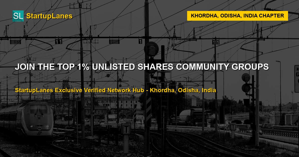 Unlisted Shares WhatsApp Groups in Khordha