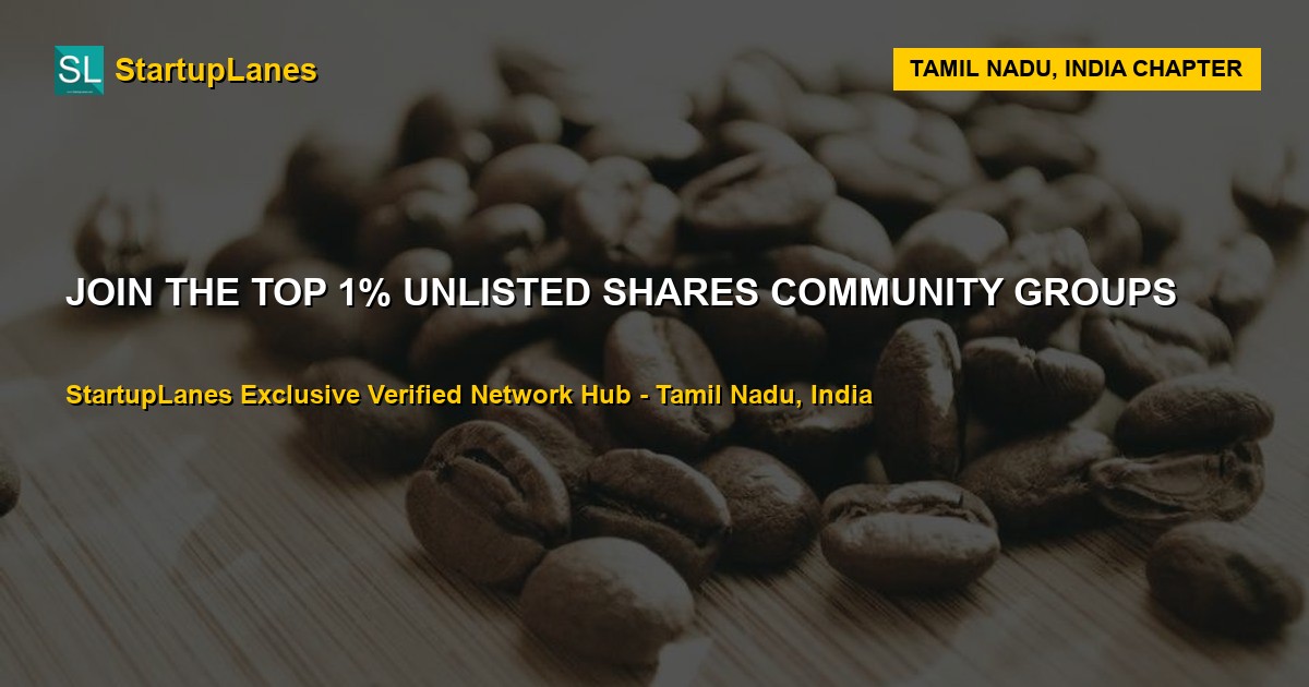 Unlisted Shares WhatsApp Groups in Tamil Nadu