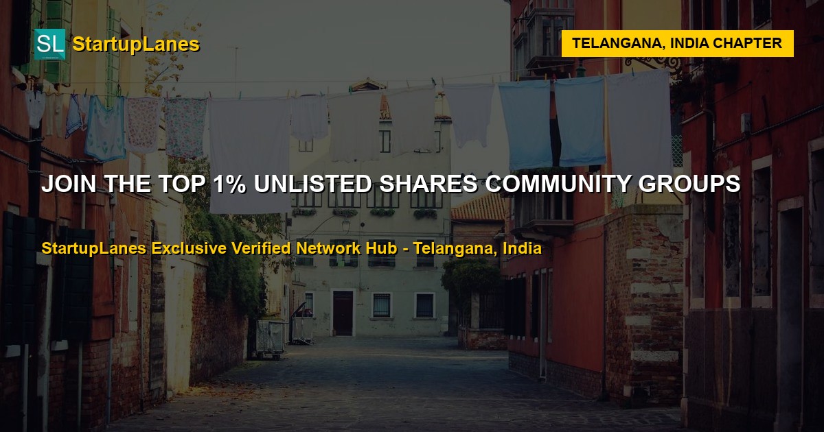 Unlisted Shares WhatsApp Groups in Telangana