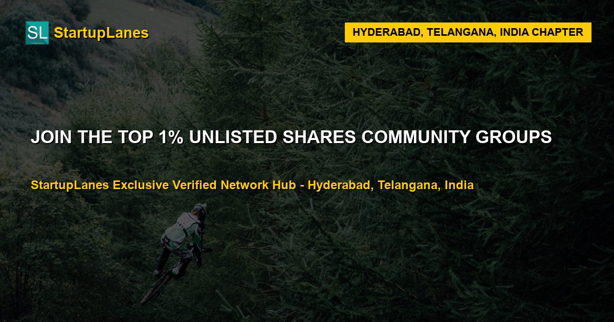 Unlisted Shares WhatsApp Groups in Hyderabad