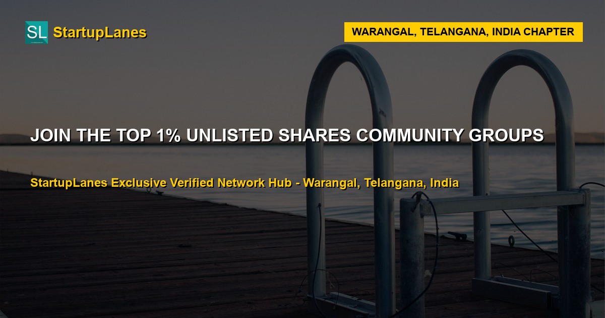 Unlisted Shares WhatsApp Groups in Warangal