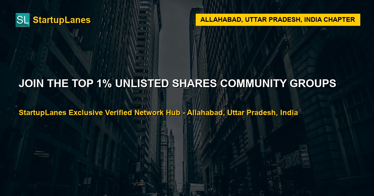 Unlisted Shares WhatsApp Groups in Allahabad