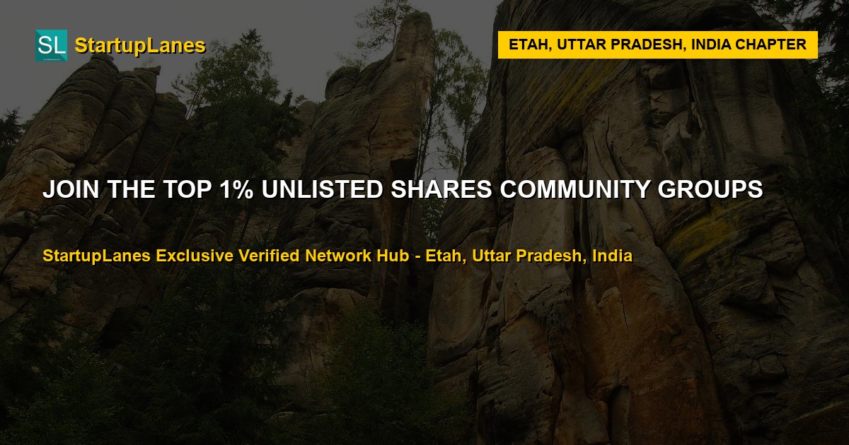 Unlisted Shares WhatsApp Groups in Etah