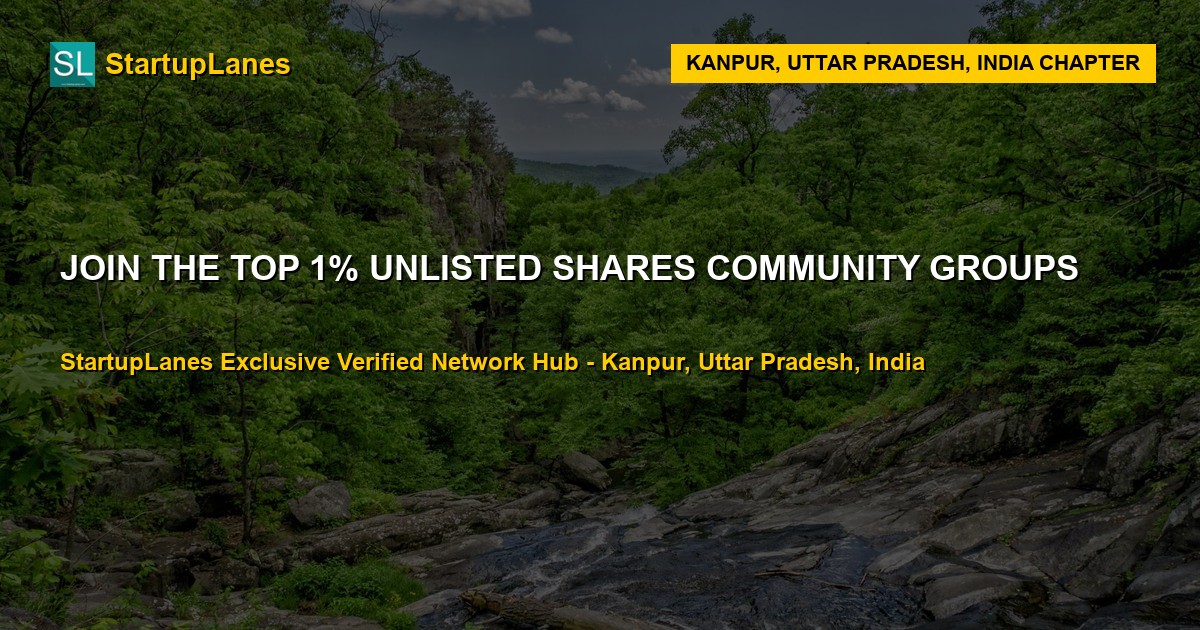 Unlisted Shares WhatsApp Groups in Kanpur