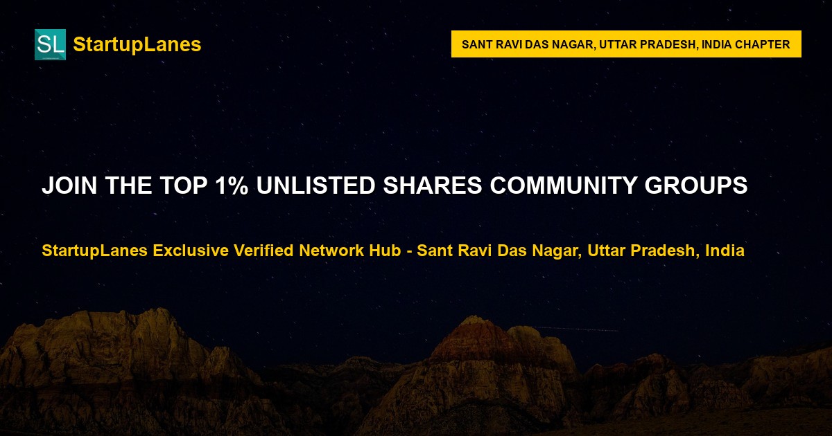 Unlisted Shares WhatsApp Groups in Sant Ravi Das Nagar