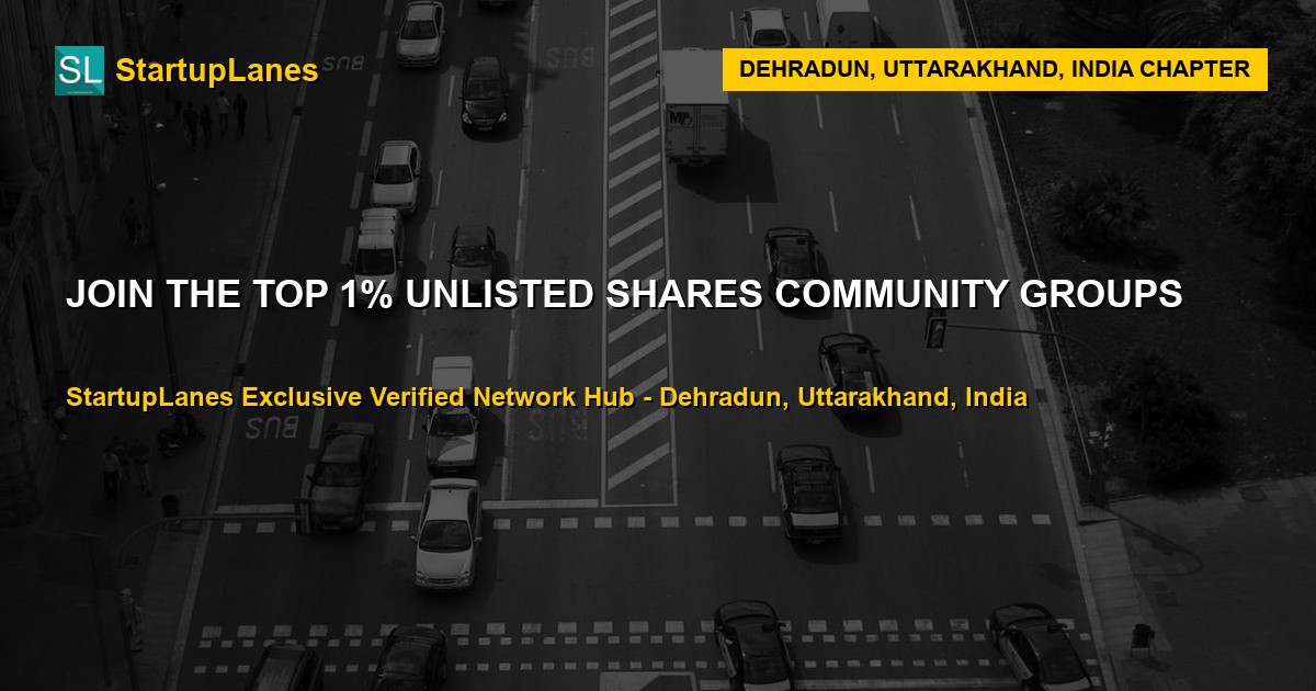 Unlisted Shares WhatsApp Groups in Dehradun