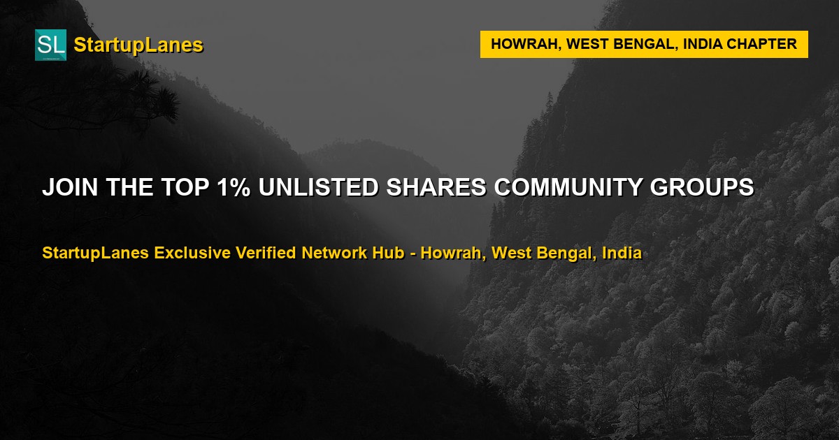 Unlisted Shares WhatsApp Groups in Howrah