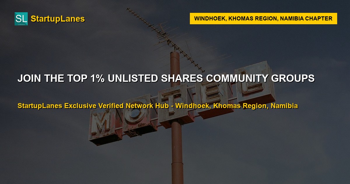 Unlisted Shares WhatsApp Groups in Windhoek