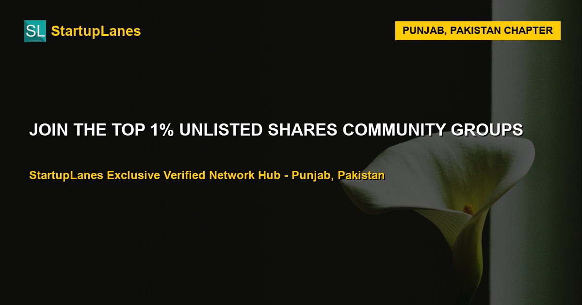 Unlisted Shares WhatsApp Groups in Punjab