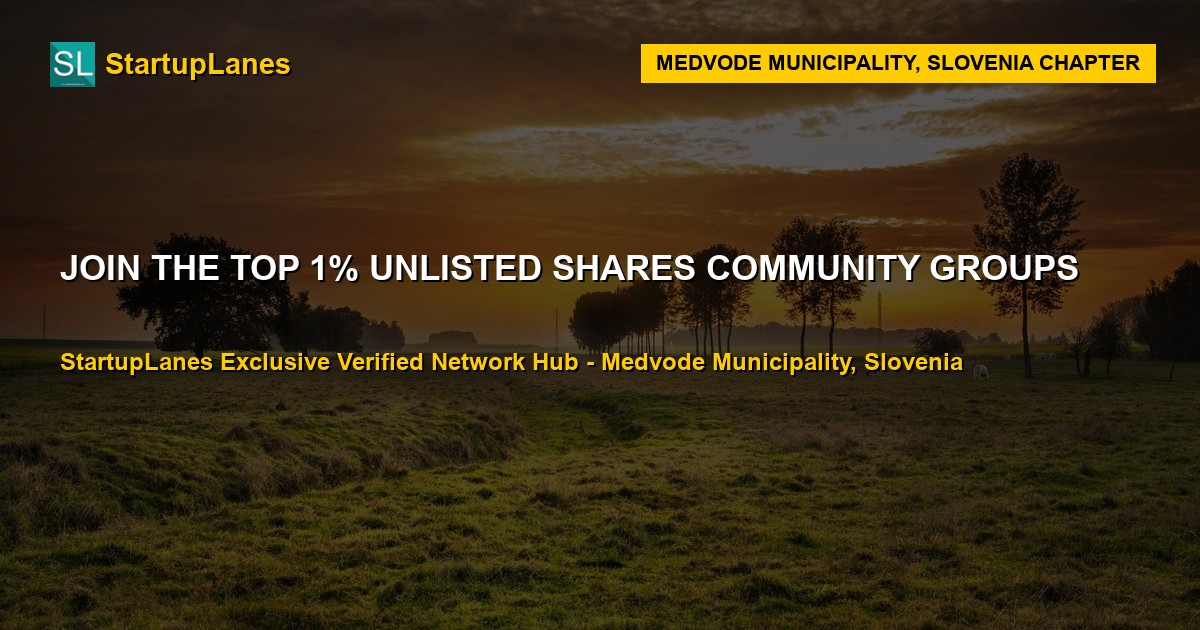 Unlisted Shares WhatsApp Groups in Medvode Municipality