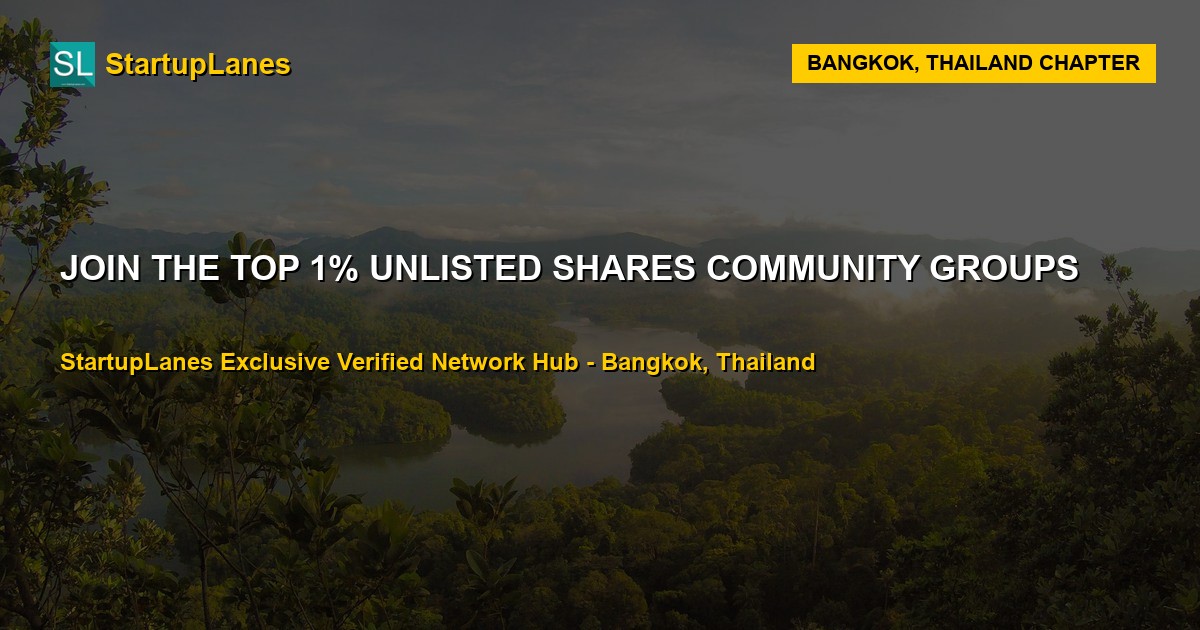 Unlisted Shares WhatsApp Groups in Bangkok
