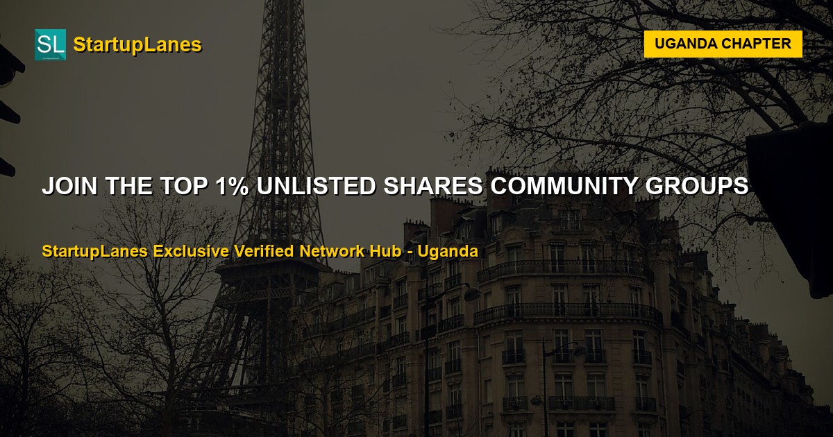 Unlisted Shares WhatsApp Groups in Uganda