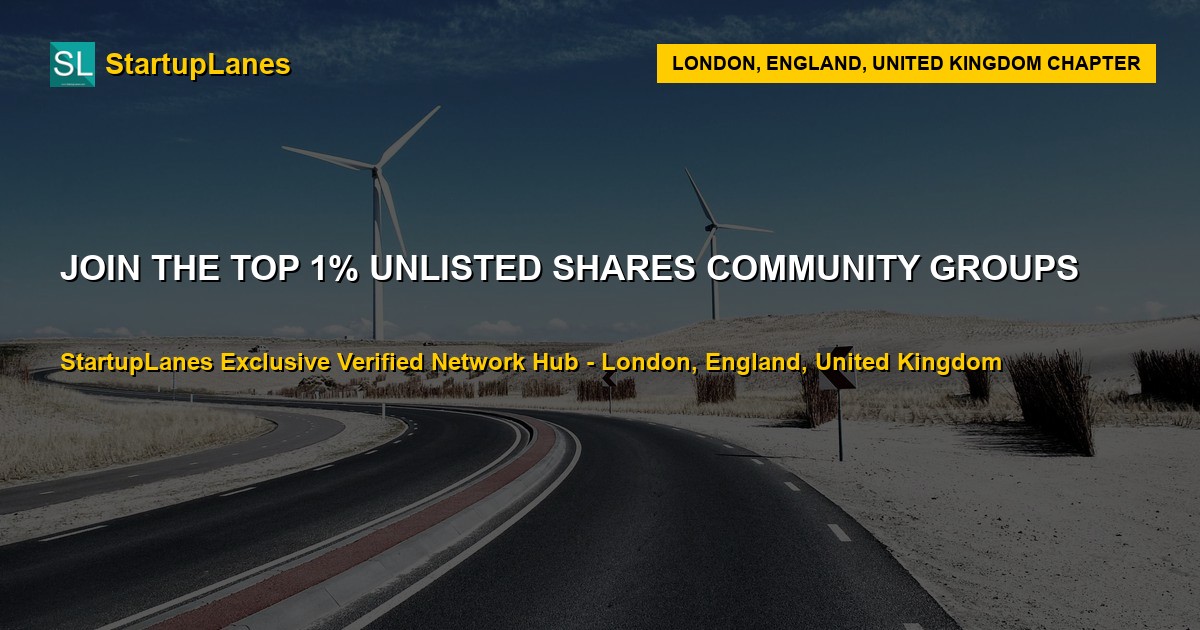 Unlisted Shares WhatsApp Groups in London