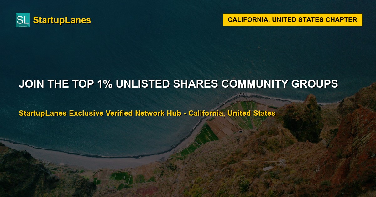 Unlisted Shares WhatsApp Groups in California