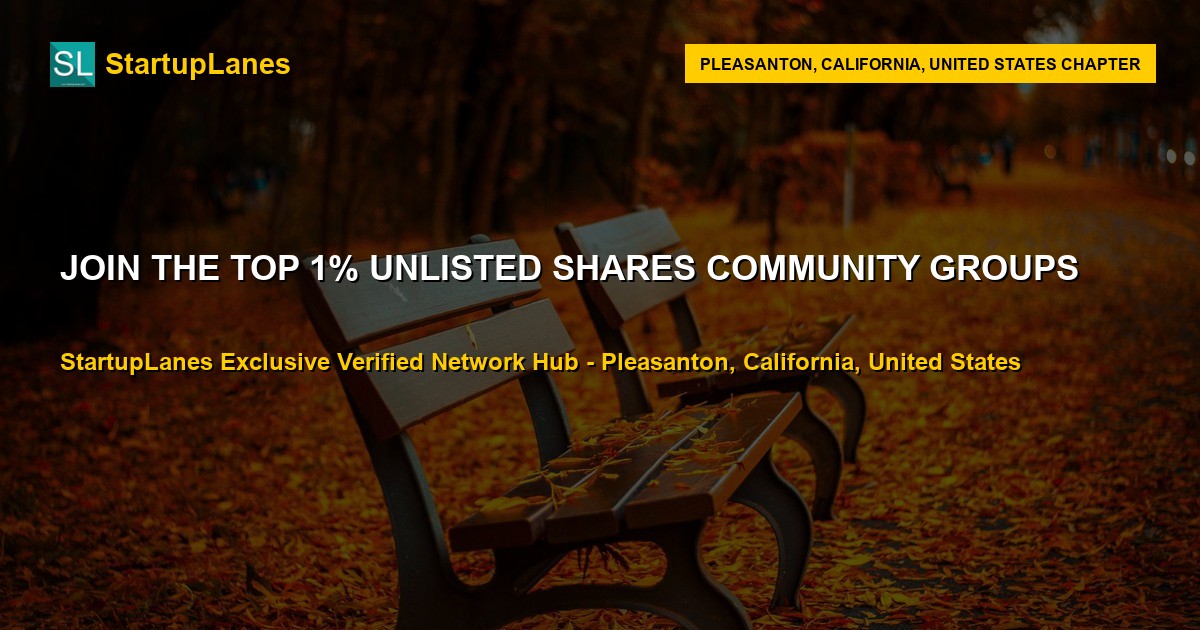 Unlisted Shares WhatsApp Groups in Pleasanton