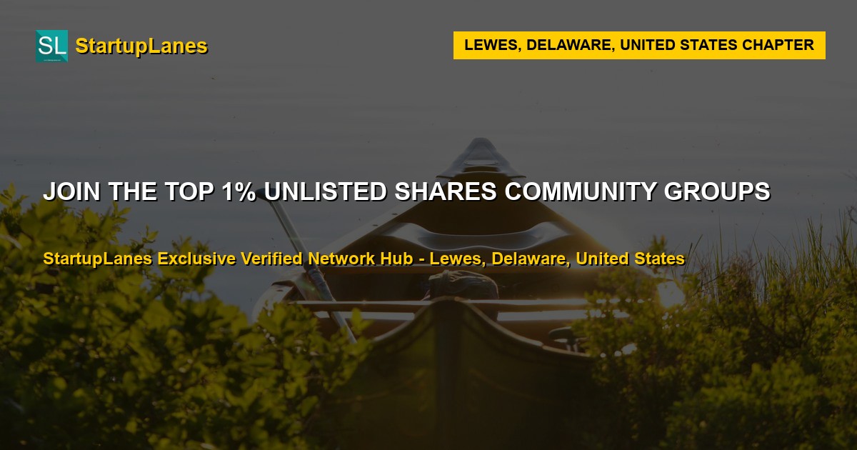 Unlisted Shares WhatsApp Groups in Lewes