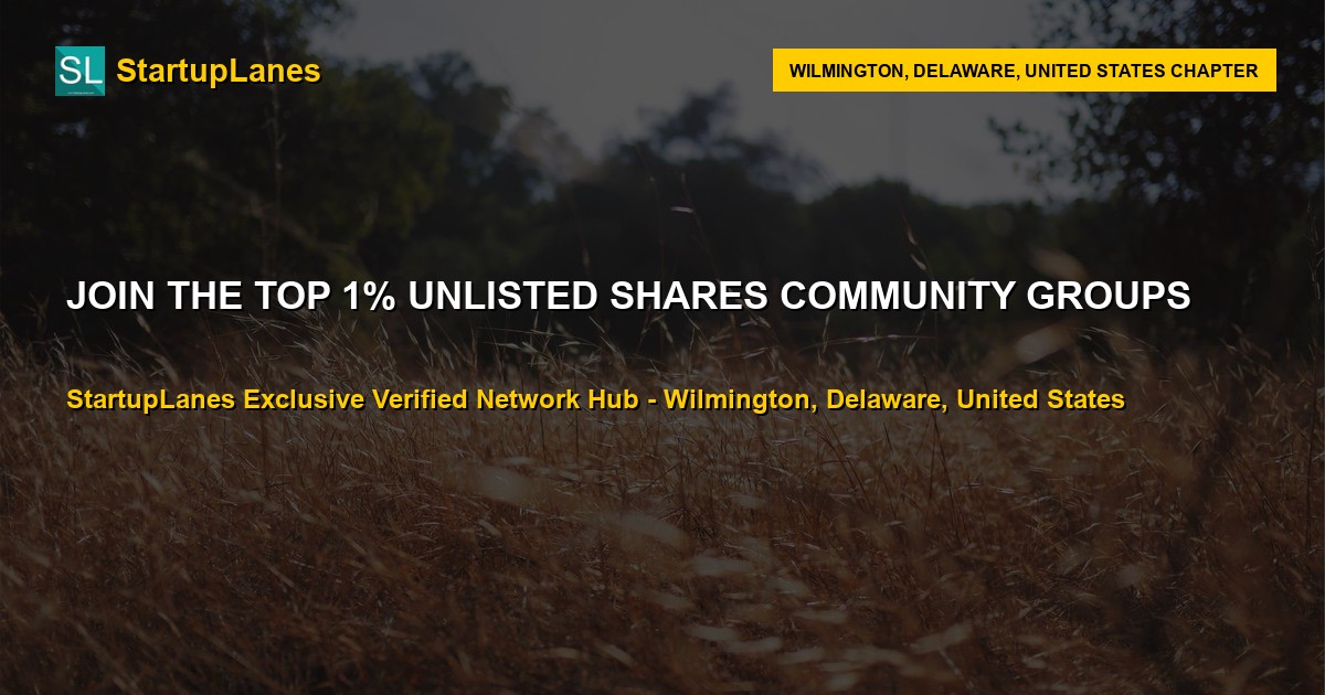 Unlisted Shares WhatsApp Groups in Wilmington